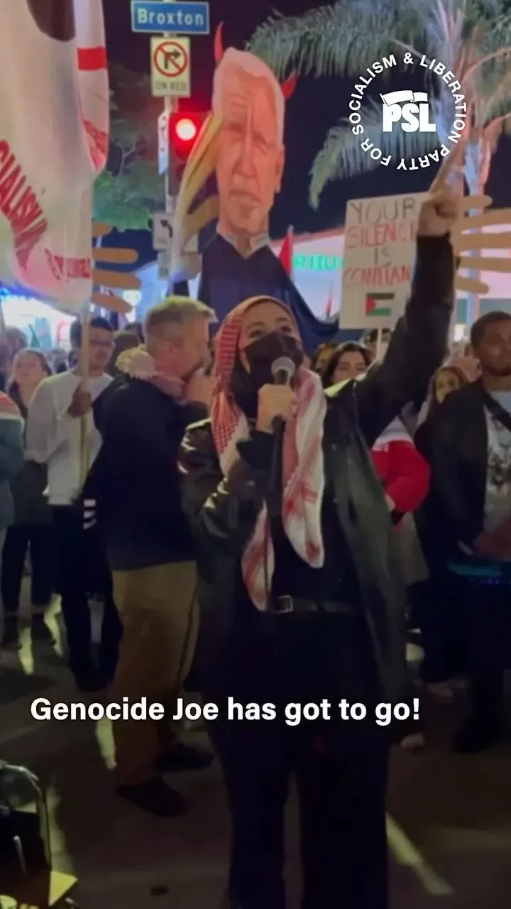 Genocide Joe Out Of La